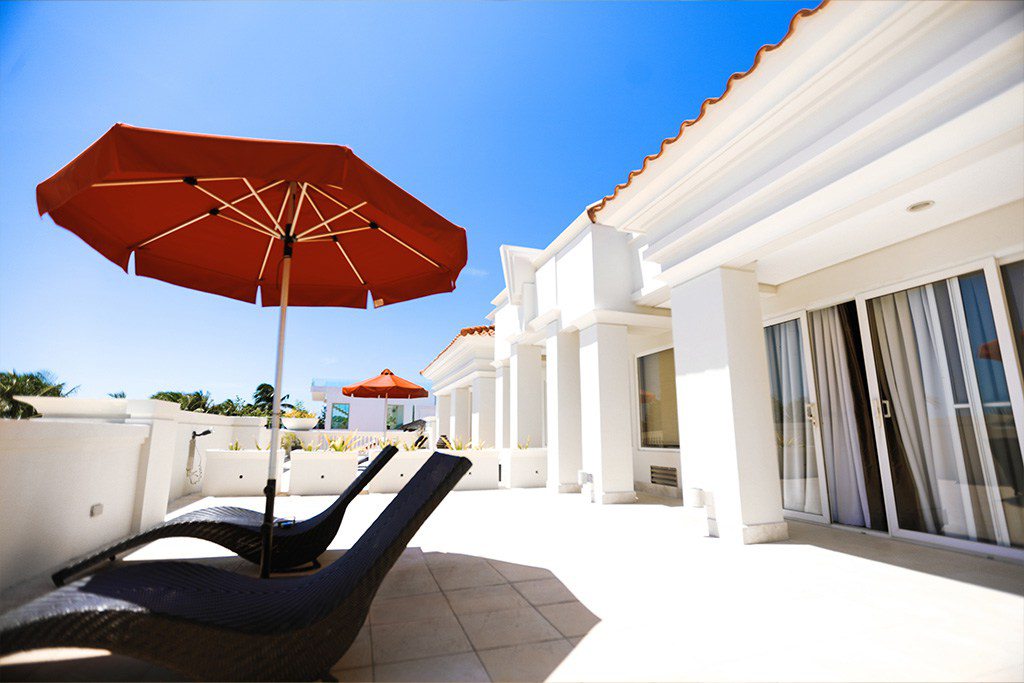 Private Balcony Loungers - Boracay Sands Hotel